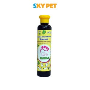 شامپو و نرم کننده ضد قارچ و ویتامینه مخصوص سگ و گربه برند Marlu (مارلو) حجم 300 میلی لیتر