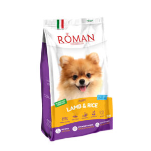 غذای خشک توله سگ رومن مدل بره و برنج  Roman Puppy وزن 1.5 کیلوگرم